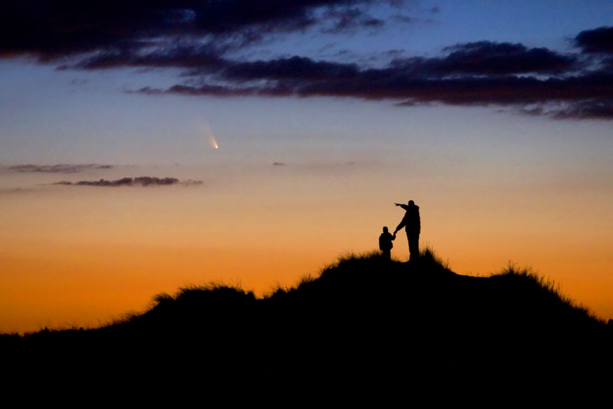 Father and Son Observe Comet PanSTARRS - Chris Cook (USA).jpg